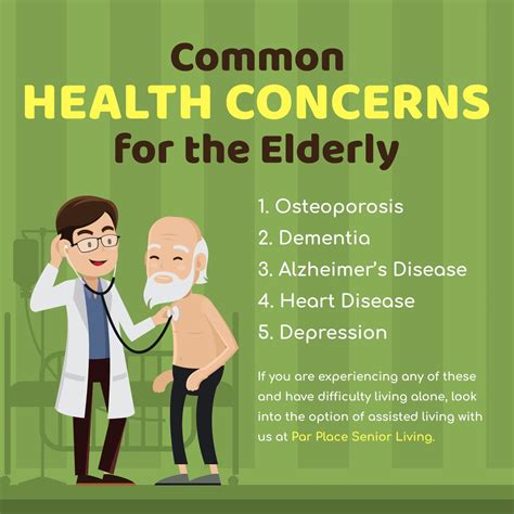 Common Health Concerns For The Elderly Healthcare Elderlycare