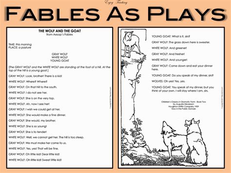 Teaching Fables Reading Writing And Speaking Activities Enjoy