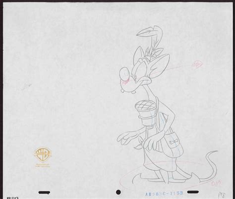 Pinky And The Brain Opd Pinky Ii 17143 Original Production Artwork Collection