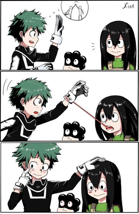 Deku And Froppy Mha Dessin Amoureux Héros Dessin Manga