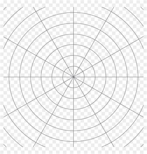 Grid Transparent Circle Proyecciones Horizontales O Azimutales Hd