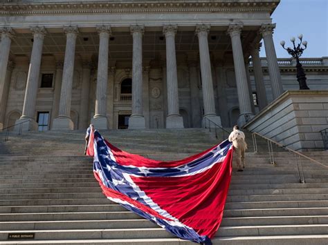 Confederate Flag Flying On South Carolina Capitol Grounds Provokes