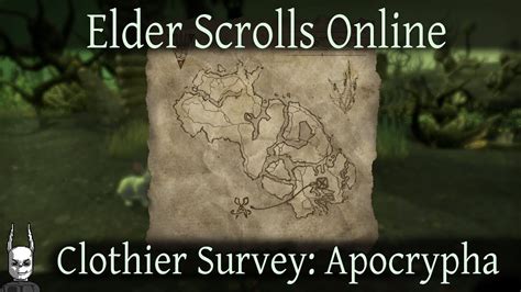 Clothier Survey Apocrypha Elder Scrolls Online ESO YouTube