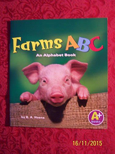 Farms Abc Alphabet Book Abebooks