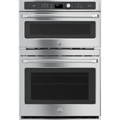 Ge Cafe Advantium Self Cleaning Double Electric Wall Oven Stainless