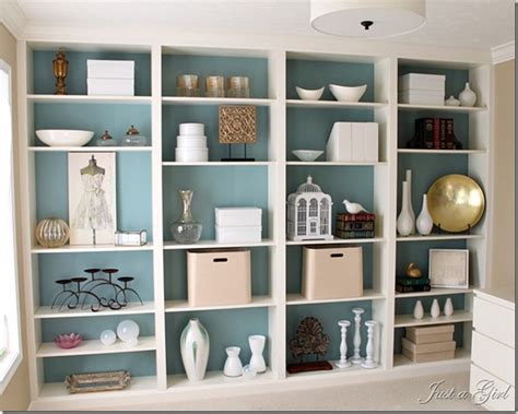 Custom results on a budget! Den Project: Built In Billy Bookcase Ideas - Southern ...