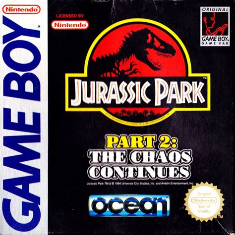 Jurassic Park Part The Chaos Continues Trivia Mobygames