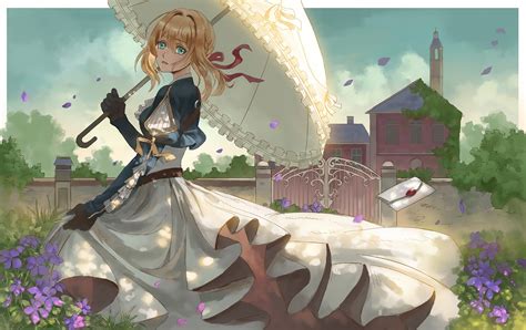Anime Violet Evergarden Hd Wallpaper By Xukong
