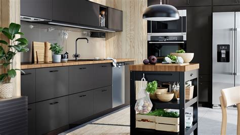 Kungsbacka Anthracite Kitchen Clean And Stylish Ikea Ca