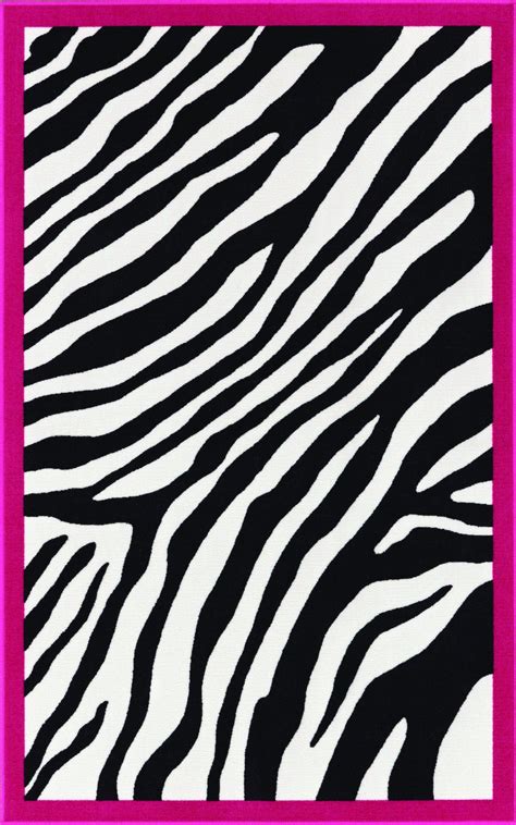 Black And White Striped Rug Leopard Print Wallpaper