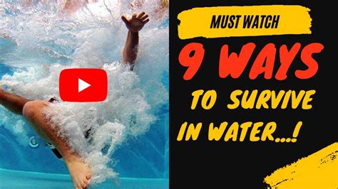 How To Survive Being Trapped Underwater Youtube