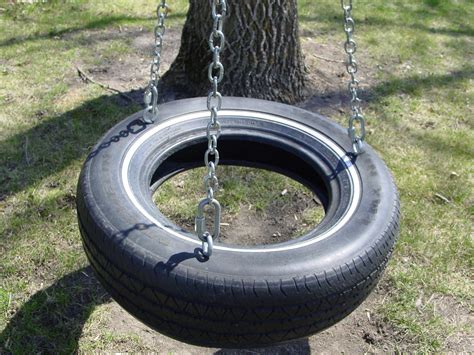 The Best Tire Swings Were The Ones You Could Stand On Get A Friend To