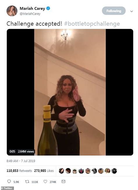 Mariah Carey Shocks Fans As She Triumphs Bottle Cap Challenge In The