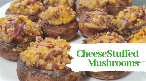 Cheese Stuffed Mushroom Recipe How To Make Stuffed Mushroom Mushrrom