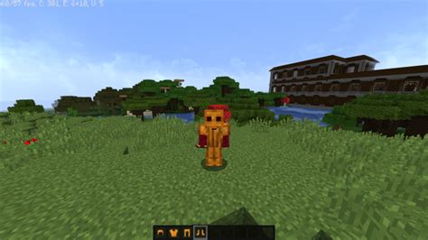 Pumpkin Armor Replaces Gold Armor Minecraft Texture Pack