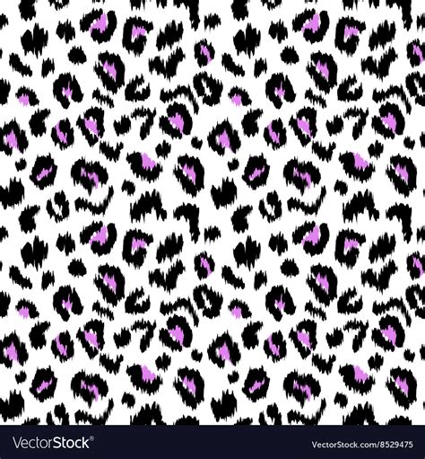 Leopard Print Seamless Pattern Texture Royalty Free Vector
