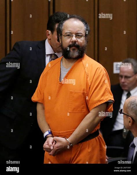 Ariel Castro Stands During The Sentencing Phase Thursday Aug 1 2013