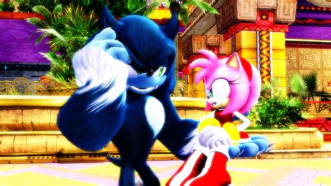 Amy Rose And Sonic The Werehog