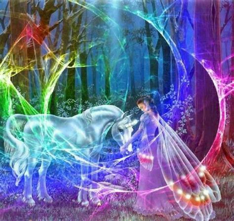 Fairy Fantasy Unicorn And Fairies Fantasy Fairy Mythical Creatures