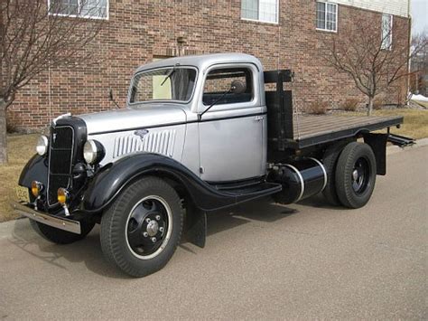 Photo 1935 Ford 1 5 Ton Truck Flat Bed L 1932 1933 1934 1935 1936