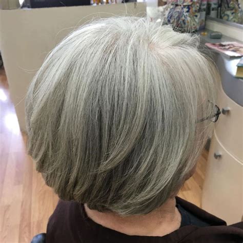 65 Gorgeous Gray Hair Styles Grey Hair Short Hair Styles Short Grey
