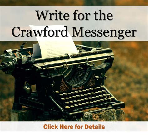 Crawford Messenger The Underground Railroads Secret Operations In