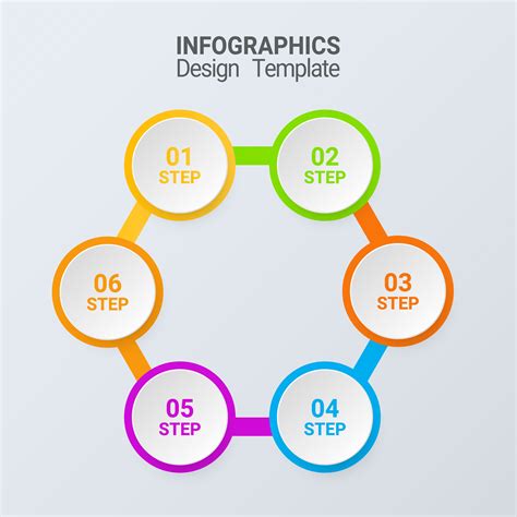 Five Steps Infographics Vector Business 549968 Vector Art At Vecteezy