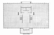 PLANS OF ARCHITECTURE (Mies van der Rohe, IIT Crown Hall, 1950-1956,...)