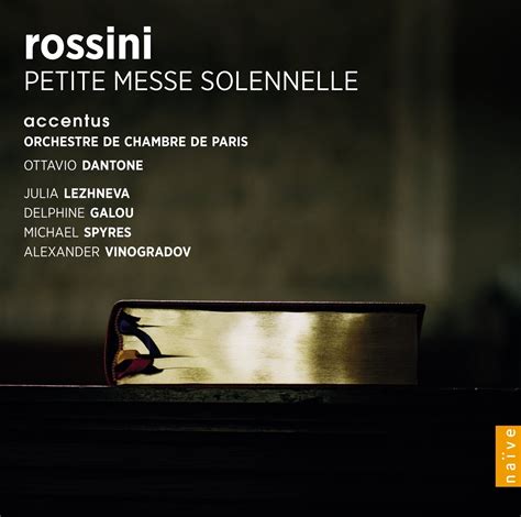 Rossini Petite Messe Solennelle Uk Music