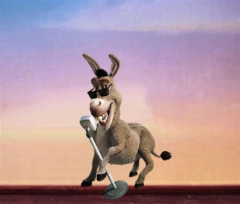 Donkey Singing By Darkmoonanimation On Deviantart