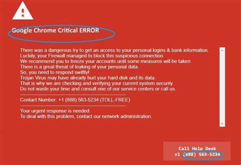 When i try to browse a web site, all i see is a black screen on the browser. Remove Google Chrome Critical Error Red Screen Scam (Dec ...