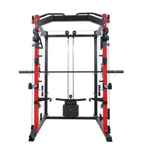Commercial Gym Smith Machine Multi Function Workout Trainer Power Squat