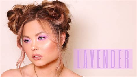 Lavender Eye Makeup Tutorial Quick And Easy Makeup Look Youtube