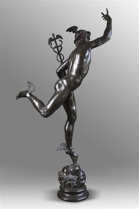 Een Bronzen Mercurius Piet Jonker