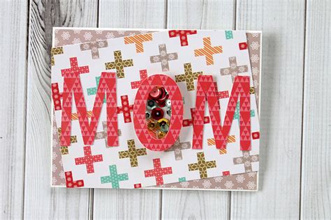 Mothers Day Shaker Card