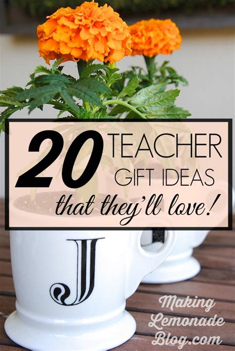 Things that they notice you eat or things you say you like. 20 End of Year Teacher Gifts (That They'll Use and Love ...