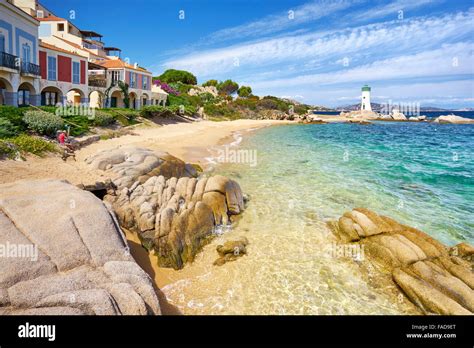 Palau Beach Costa Smeralda Sardinia Island Italy Stock Photo Alamy