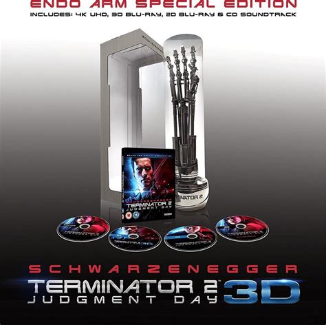 Remastered Terminator 2 4k Blu Ray Comes In An Endoarm Box Set