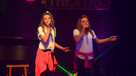 Brooklyn Elbert And Kassidy King Sing Hit Me With Your Best Shot Youtube