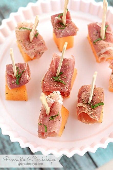 Prosciutto And Cantaloupe Appetizers DAILY RECIPES
