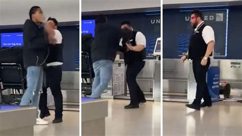 Brendan Langley Airport Fight Video Ex Nfl Star Arrested For United