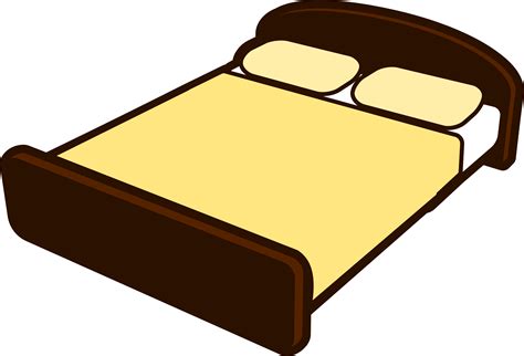 Tan Rectangle Cliparts - Bed Clipart Png Transparent Png - Full Size png image