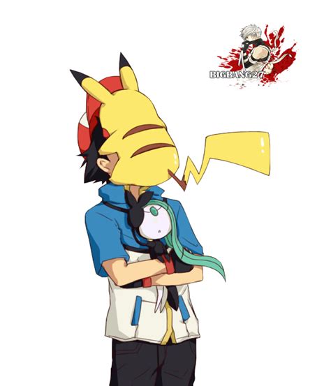 Ash And Pikachu Pokemon Render 6 Png By Bigbang27 On Deviantart
