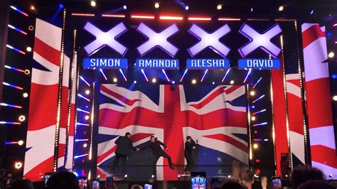 Britains Got Talent Auditions Judges Entrances At The London Palladium