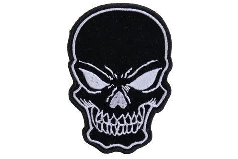 Black Skull Patch Small Skull Patches Thecheapplace