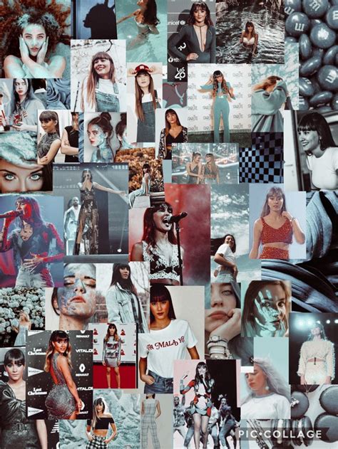 Aitana Ocaña aesthetic💙 | Fondos de pantalla lol, Collage, Fondos