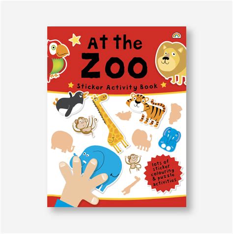 Sticker Activity Book Animals Really Decent Books Really Decent Books