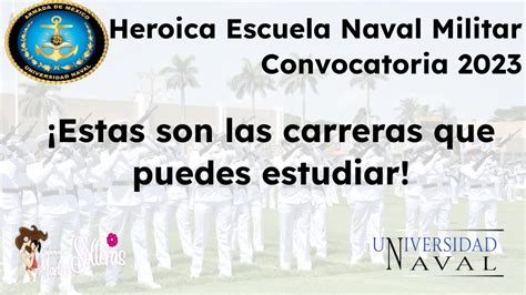 Heroica Escuela Naval Militar Convocatoria Estas Son Las Carreras