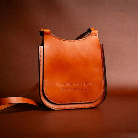 Leather Saddle Bag Etsy