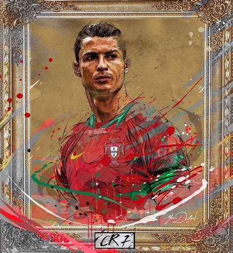 My Painting Of Cristiano Tonight Iran Portugal Cristianoronaldo